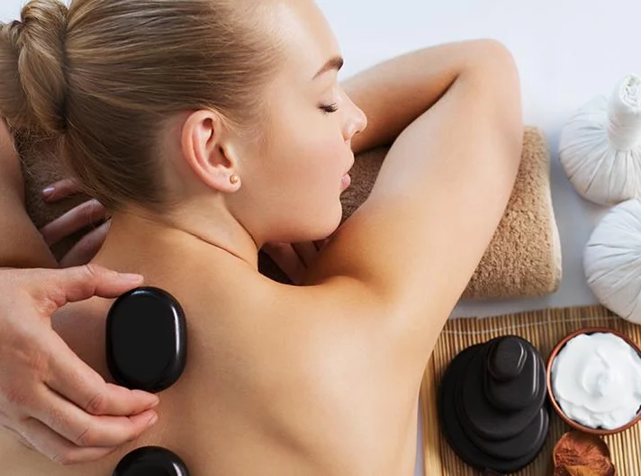 hot stone massage in Fairfax, VA